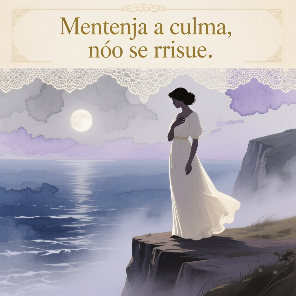 Mantenha a calma, não se arrisque