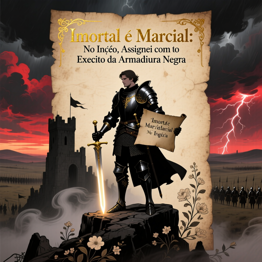 Imortal e Marcial: No Início, Assinei com o Exército da Armadura Negra