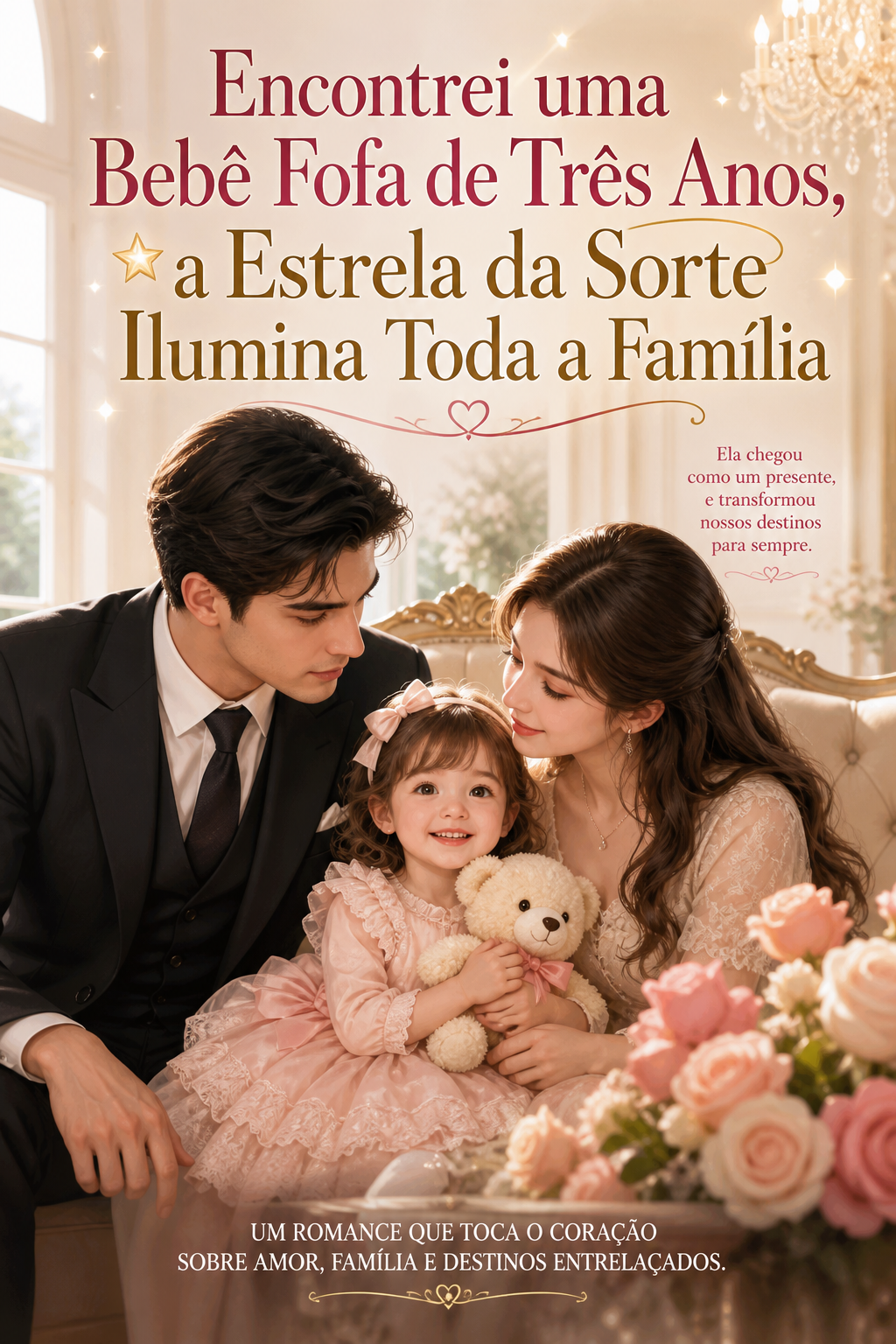 Encontrei uma Bebê Fofa de Três Anos, a Estrela da Sorte Ilumina Toda a Família